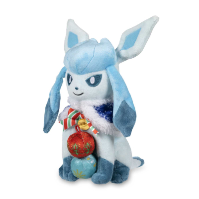 Officiële Pokemon center knuffel Glaceon Christmas In The Sea 22cm
